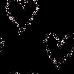 heart of hearts seamless abstract pattern background fabric fashion design print wrapping paper digital illustration art texture textile wallpaper colorful apparel image 