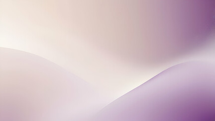 Neon Ivory Cream, Regal Purple, White glowing gradient background, a soft grainy noise texture with shimmering highlights and Smooth Transitions for a dynamic effect