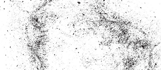 Old grunge urban texture vector. Grunge background black and white. vector Illustration. Black isolated on white. EPS10.