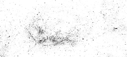 Distress overlay texture background. Abstract dust particle and dust grain texture on white background