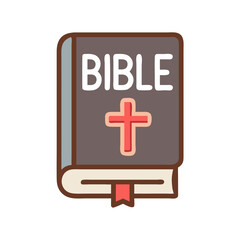 Fototapeta premium Icon of Bible