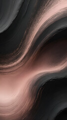 vertical Charcoal Black, Rose Gold glowing gradient background, a soft grainy noise texture with shimmering highlights and Smooth Transitions for a dynamic effect