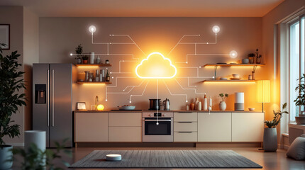 Integrated Smart Appliances in a Modern Home with Cloud Control