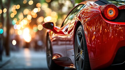 Volumetric Sports Car Portrait Photography