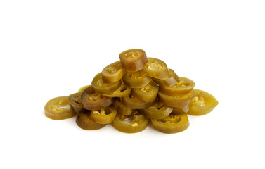 Pickled Jalapeno, Marinated Green Jalapenos, Hot Mexican Pepper Slices, Pickled Green Jalapeno
