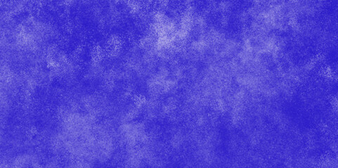 Abstract blue background with blue Dark Wall Background texture. Old blue purple paper with white stain. Chaotic blue watercolor paper texture background. Beautiful cirrus clouds. blue sky background.