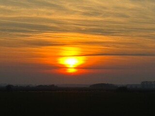 Fototapeta premium A red sunset 