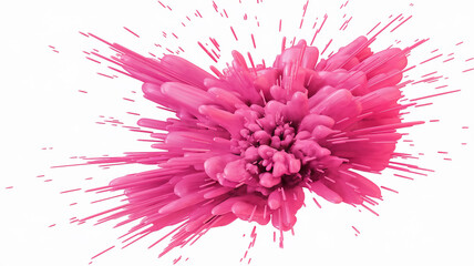 Pink Abstract Splash