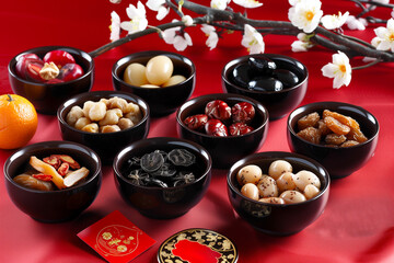 chocolate candies in a bowl