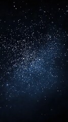 Obraz premium Explore the mystical depths of a dark galaxy filled with twinkling stars