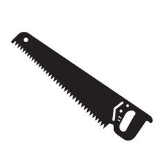 High Quality Hand Saw Icon on white background
