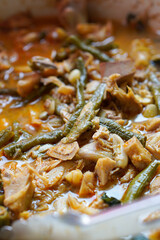 The delicious of traditional indonesian food in Purwokerto City, Central Java, Indonesia. It was taken on November 20, 2024 by a professional. It's a nice food with Indonesian culture