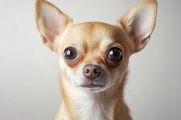 Obraz premium Close-up of a Chihuahua with big soulful eyes