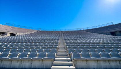 Empty Stadium Seats