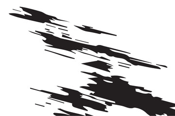 Fototapeta premium Black and white texture of grunge. Abstract vector monochrome background of dots, lines, dust, spots, chips