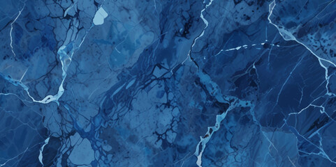 a detailed view of a textured sapphire blue polished luxury marble surface, blue luxury smooth marble background with blue watermarks, natural Emperador marbel tiles for ceramic wall and decoration.