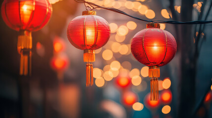 chinese new year lanterns