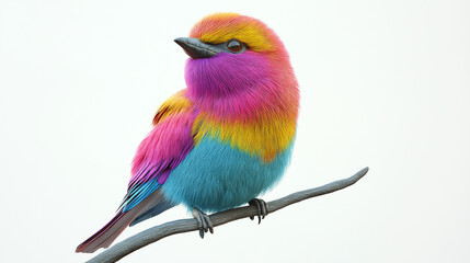 Obraz premium blue and yellow parrot