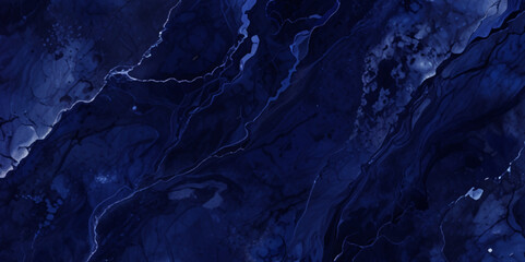 a detailed view of a textured sapphire blue polished luxury marble surface, blue luxury smooth marble background with blue watermarks, natural Emperador marbel tiles for ceramic wall and decoration.