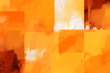 Immersive Blend of Deep Amber Hues - Generative AI