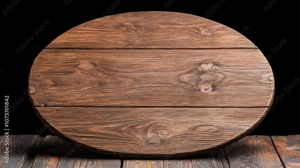 Poster the rustic wooden tabletop features a smooth surface with distinct grain patterns, positioned perfec