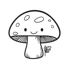 illustration of mushroom