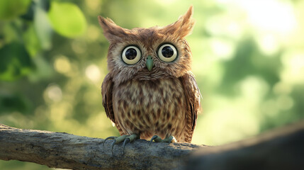 Obraz premium close up of a great horned owl