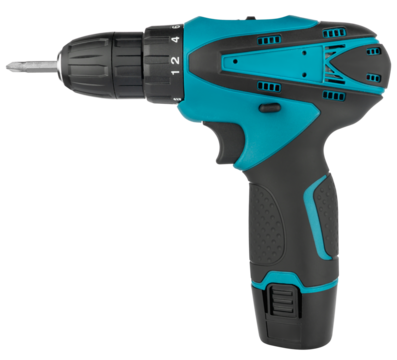 Cordless drill, screwdriver with cross bit