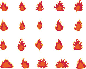 Fire Icon Set
