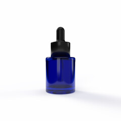 dropper bottle isolated