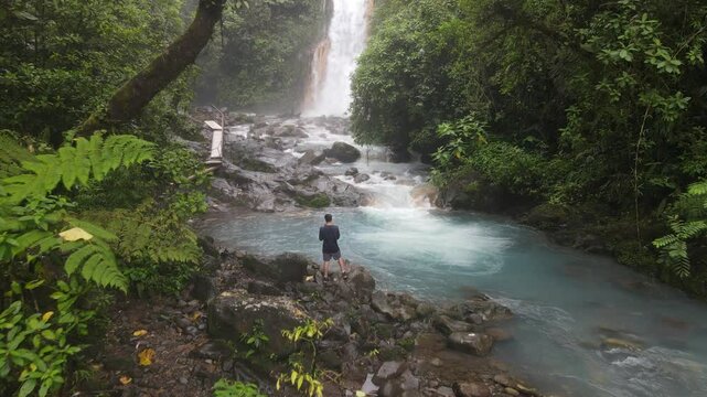 Cataratas Las Gemelas Costa Rica, dji 