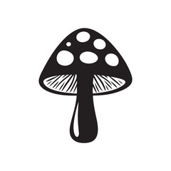 illustration of mushrooms