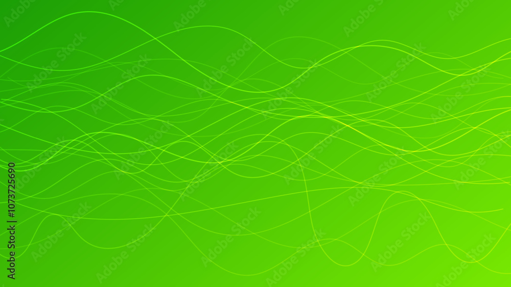 Poster Abstract gradient background with wave beams