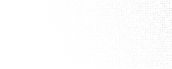Monochrome halftone background with dots