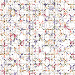 seamless pattern with flowers