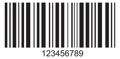 Bar code. Barcode illustration. Editable color. isolated on white background. vector illustration.EPS