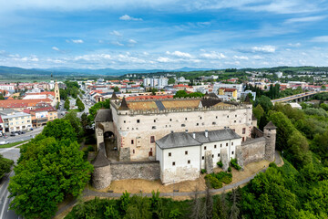 Fototapeta premium City and Castle in Zvolen, Slovakia - Picturesque Views of Historic Architecture