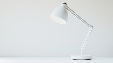  desk lamp with an adjustable arm  casting a soft light  