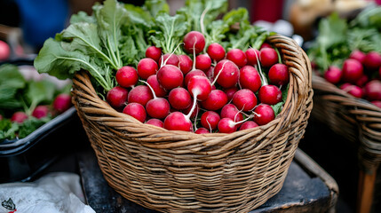 Savoring Local Flavors: The Vibrancy of Handcrafted Pickled Radish at a Bustling Outdoor Market