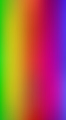 Abstract, blurry background featuring a defocused rainbow gradient. Perfect for artistic posters, wallpapers, or graphic designs.