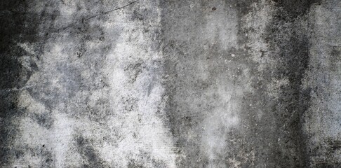 Ilustration grey long background. Gray grunge wall with cracks for backgrounds and overlays