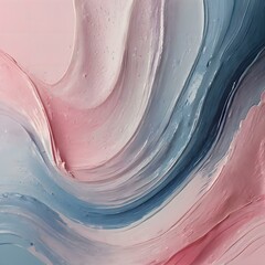 Obraz premium Abstract Pastel Fluid Waves