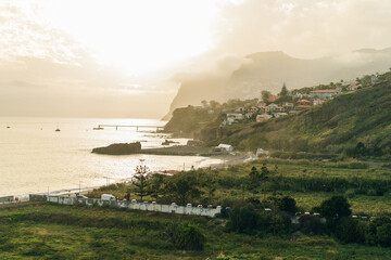 Praia Formosa, Funchal, Madeira , portugal - 2 may 2024
