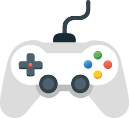 Gamepad icon. Game controller silhouette vector, Video game controller