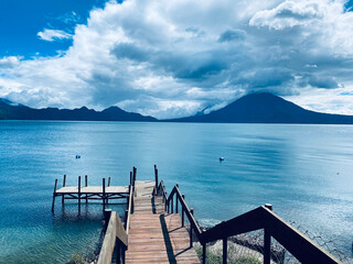 lake atitlan, Guatemala most beautiful lake in the world © Jennifer