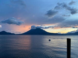 lake atitlan, Guatemala most beautiful lake in the world © Jennifer