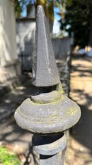 chain, iron, rusted details and architectural details from an old city