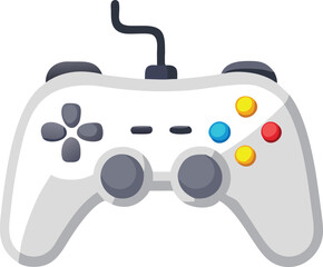 Gamepad icon. Game controller silhouette vector, Video game controller