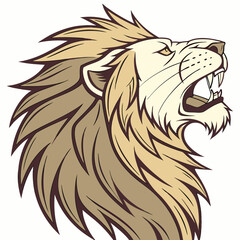 lion head mascot