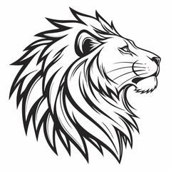 Obraz premium lion head mascot